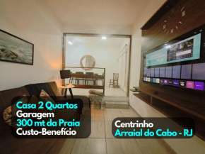 Casa 2qts Vaga centro Arraial do cabo 5 min Praia